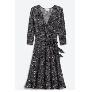 Leota Libby Faux Wrap Knit Dress